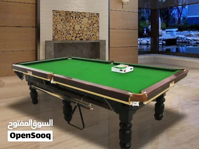 جميع انواع طاولات البلياردو مستورد جديد بالكرتونه