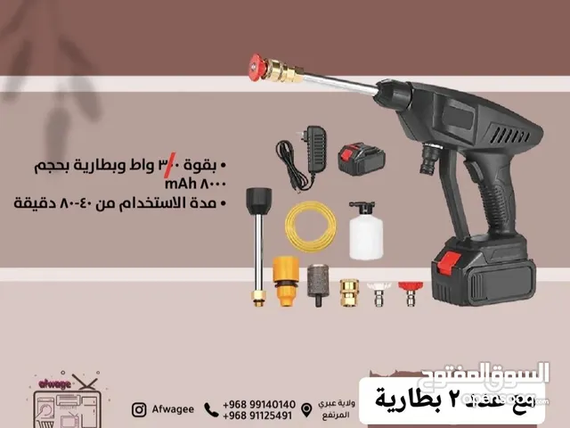 مسدس مضخة يعمل بالبطارية، عدد 2 بطارية، سهلة الاستخدام