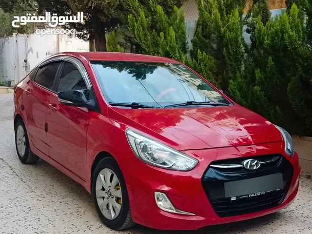 هنداي اكسنت 1.4 بنزين اقتصادية جدااا  فحص ممتااز تامين شامل