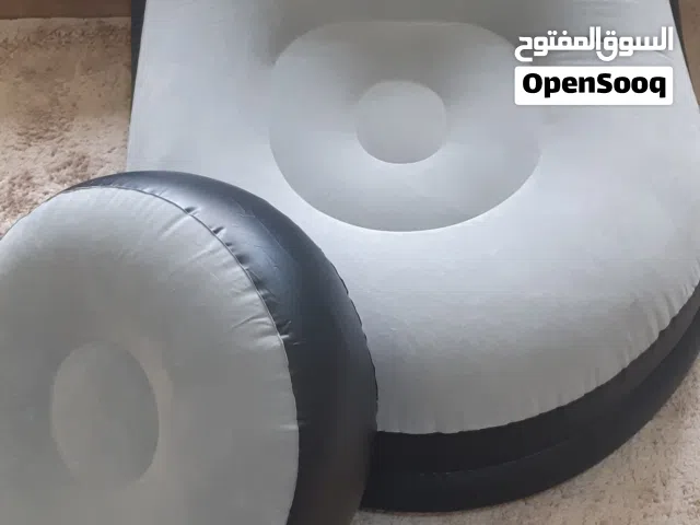 كرسي إسترخاء هوائي مع مسند الأرجل ومنفاخ هواء جديد .. للبيع