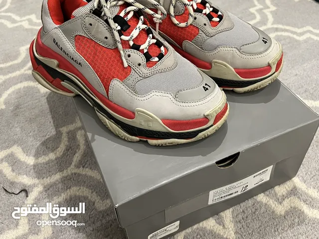 Balenciaga Triple S Size 41. Red/Grey Bought for 348BHD