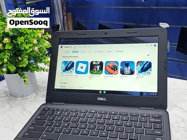 Dell Chromebook Intel Celeron Processor 4gb Ram 32gb Storage 11.6 Inch Touch Screen Display