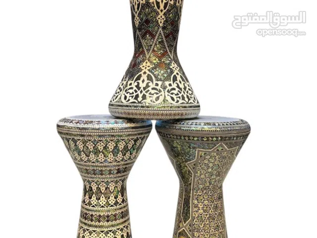 طبلة جوهرة الفن 23 انش صدف ازرق – Gawharet Elfan Darbuka