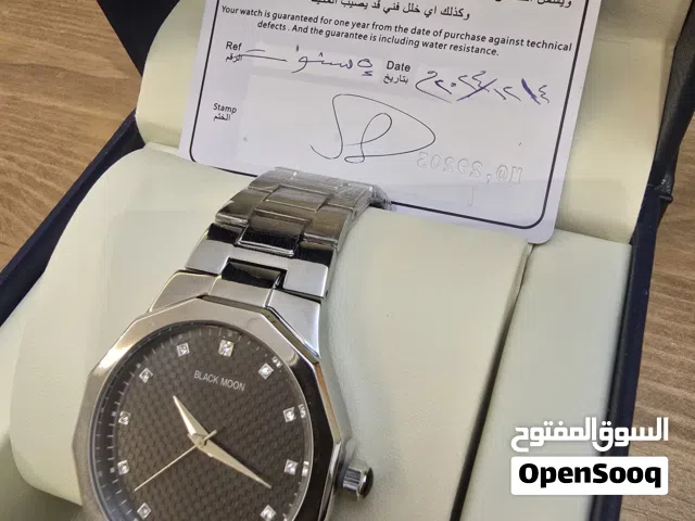 ساعة Black Moon جديده 330ريال