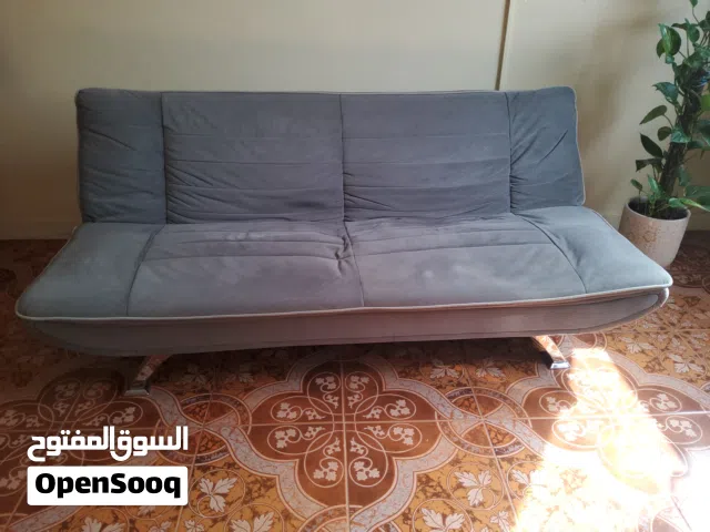 stylish gray sofa bed for living room from home box