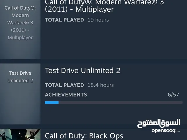 حساب ستيم للبيع