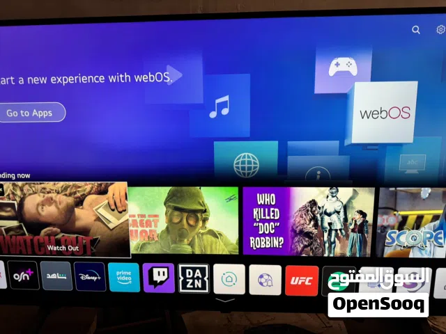شاشة اصليه نظيفه هلبا lg 50 4k