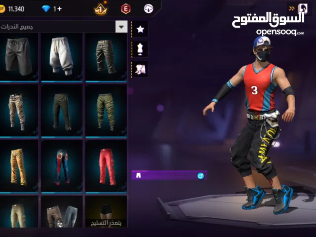 Free Fire Accounts and Characters for Sale in Amman