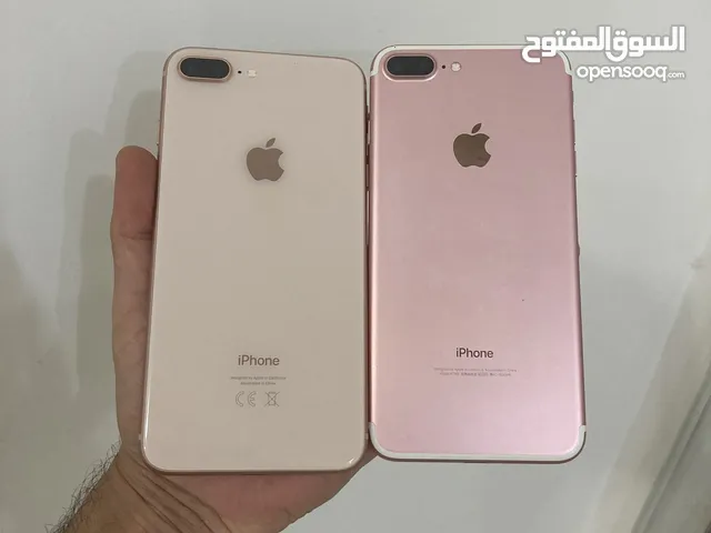 للبيع ايفون 8 بلس 256 جيجا + آيفون 7 بلس 256 جيجا