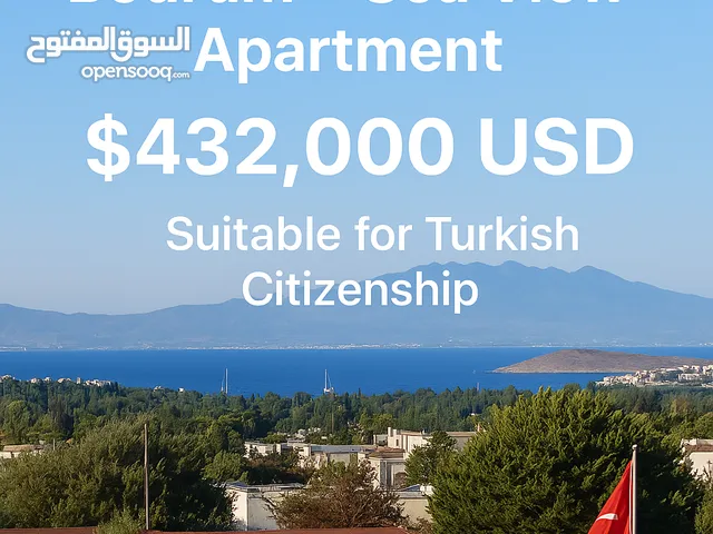 Panoramik deniz manzaralı satılık daire