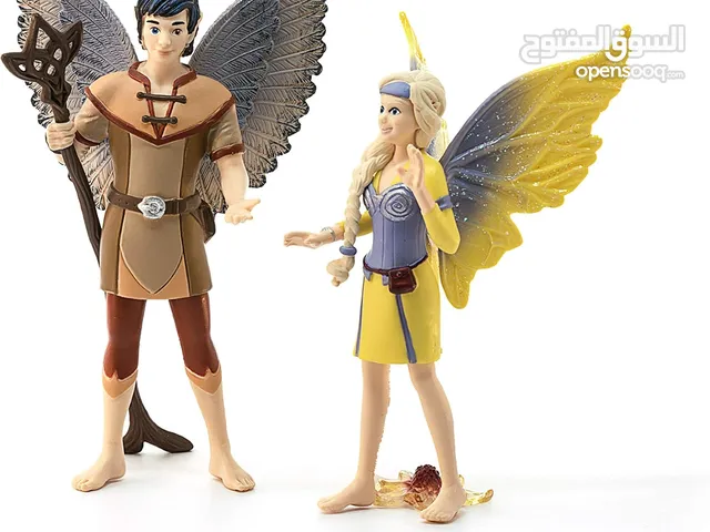 SCHLEICH bayala, 3-Piece Playset from The Fairy Princess and The Unicorn Movie, Fairy Toys for Girls