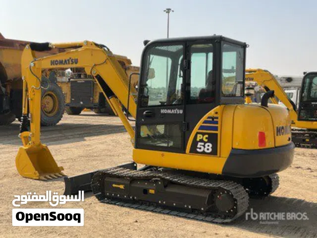 Mini Excavator Komatsu PC58-8 – Ready for Work