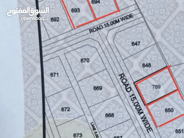 4 أراضي سكنية شبك للبيع في عملاء بولاية عبري