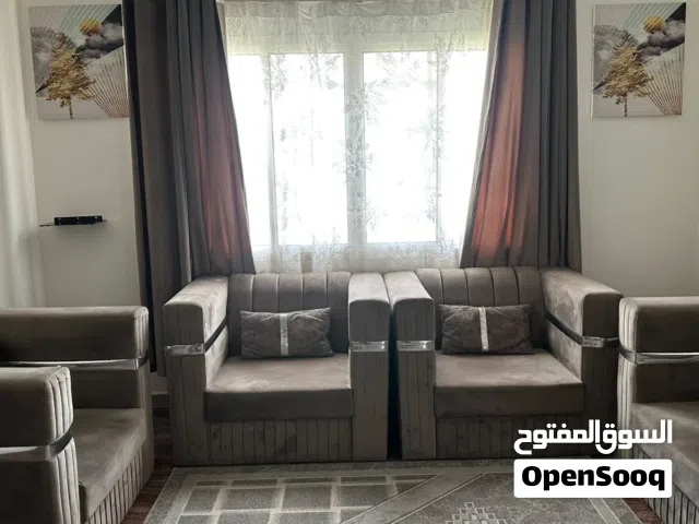 طقم كراسي مع الستاير