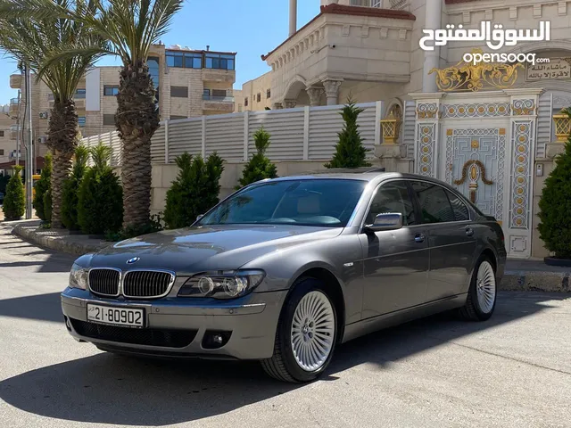 ‏BMW 750il 2007 وارد ابو خضر موديل وارد وصيانة الوكالة ( مالك واحد من الوكاله