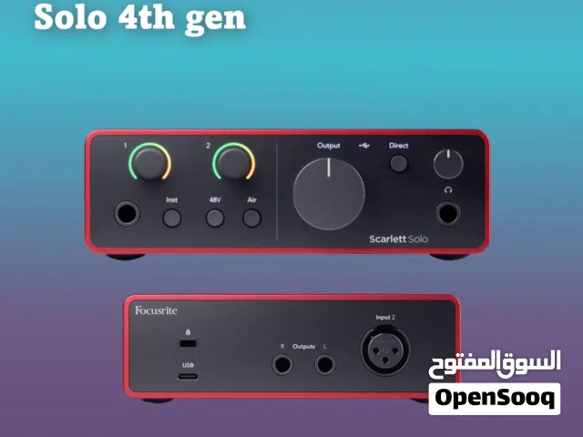 كرت صوت FOCUSRITE SOLO 4TH GEN