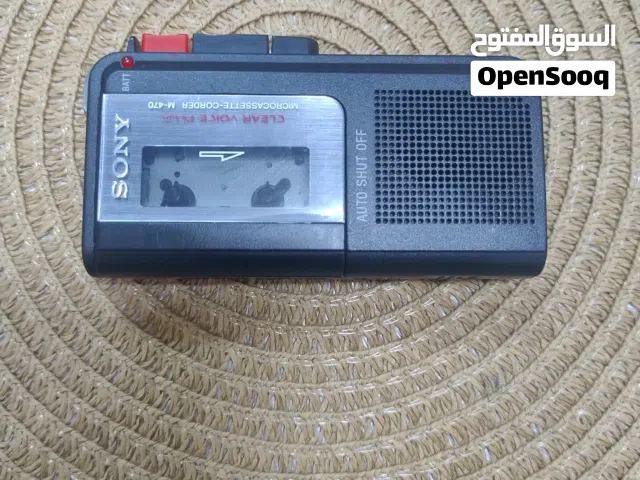 قطعة أنتيك نادرة لعشاق الكلاسيكيات! للبيع مسجل سوني مايكرو كاسيت الأصلي Sony M-470!