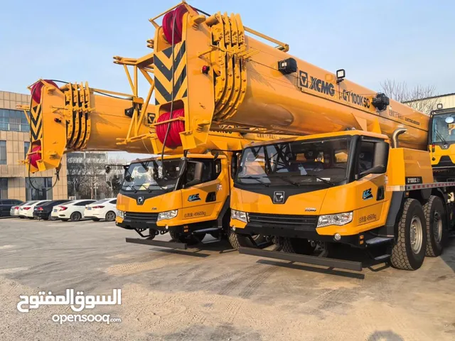 XCMG 100 TON CRANE !! BRAND NEW !! DUBAI  SAUDI ARABIA رافعة XCMG 100 طن!! علامة تجارية جديدة !!