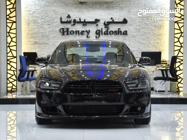 Dodge Charger SRT8 ( 2013 Model ) in Black Color GCC Specs