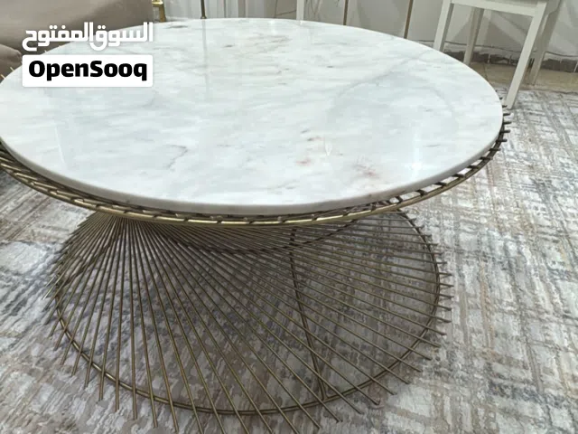 Marble top coffee table