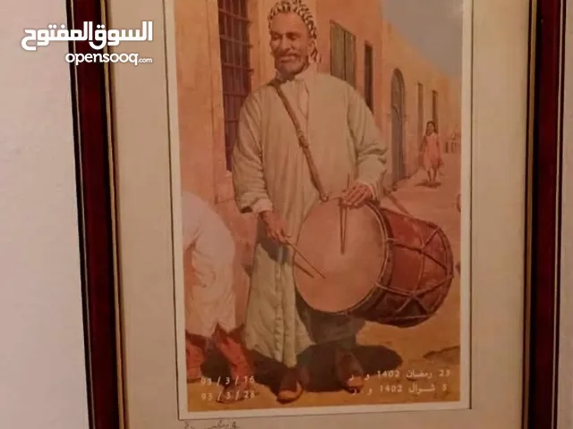 صورة عن لوحة للفنان عوض عبيدة للبيع