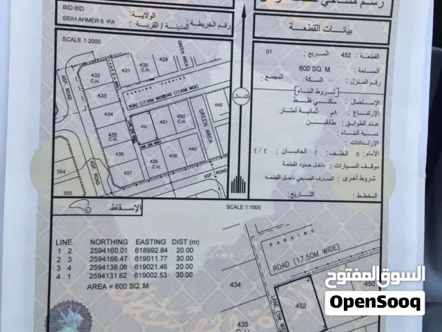 Residential Land for Sale in Al Dakhiliya Bidbid