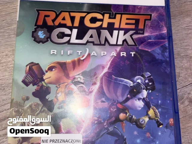 لعبة جهاز بلاستيشن فايف ratchet and clank rift apart بحالة جديدة وسعر مغري