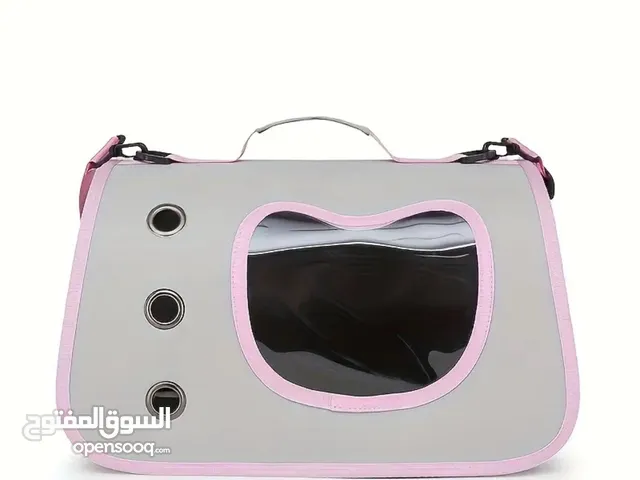 Stylish Pet Carrier for Safe Travels Size: Medium Material: Nylon PVC Polyester Closure Type: Zipper