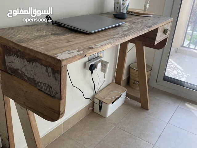 Solid wood antique study table