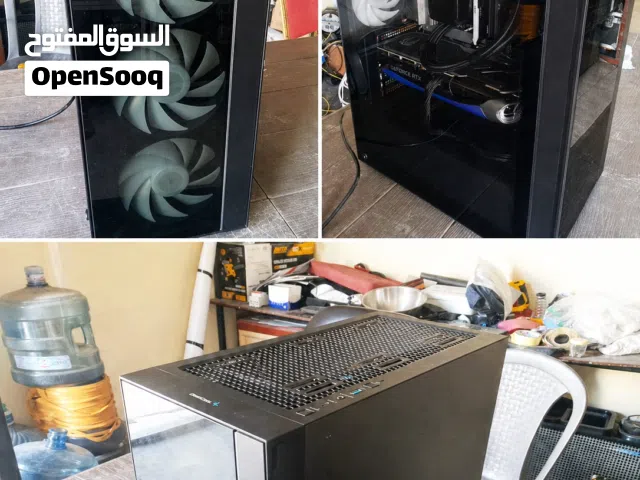 للبيع بيسي قيمنق بمواصفات قوية RTX4070+16GB RAM+ i9-14900K شبه جديد استعمال خفيف جداً.