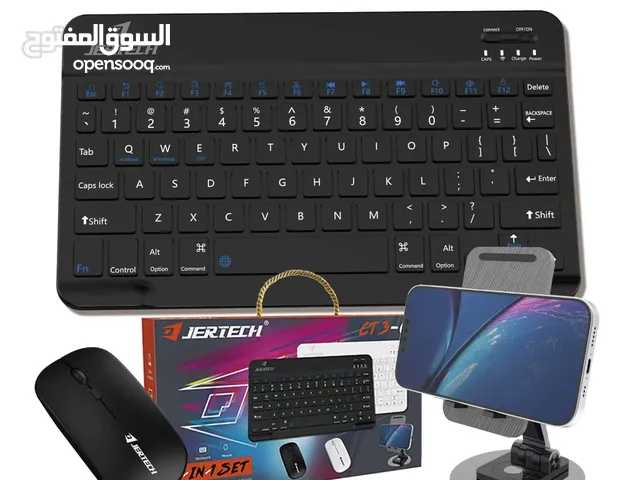 keyboard + mouse + stand phone