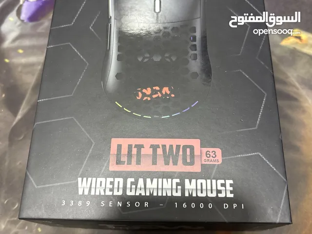 ماوس DEVO لون اسود RGB