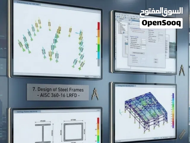 تنفيذ الهياكل المعدنيه الهناجر والمستودعات والمحطات