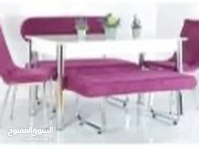 طاوله مطبخ ل 6 اشخاص تركيه بحاله الجديده مغلفه