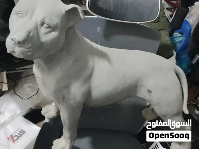 كلب بيتبول + كلب سلوقي + راس حصان (كواليتي عالي) 3 مجسمات 2199 درهم Pitbull horse  Saluki Greyhound