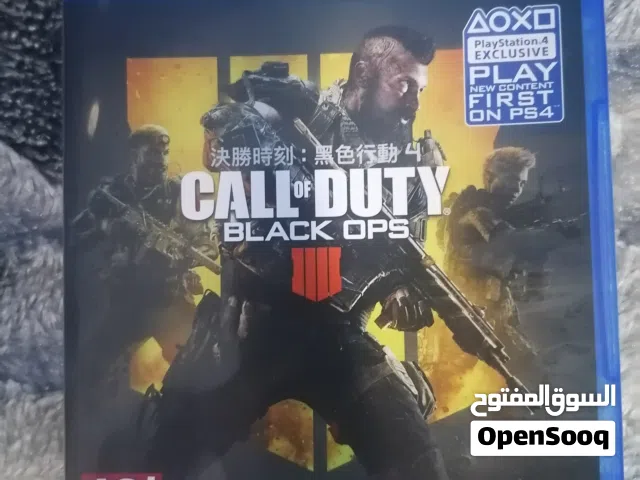 Call Of Duty "Black  OPS 4" 2018  For Sale كال اوف ديوتي بلاك اوبس 4 للبيع