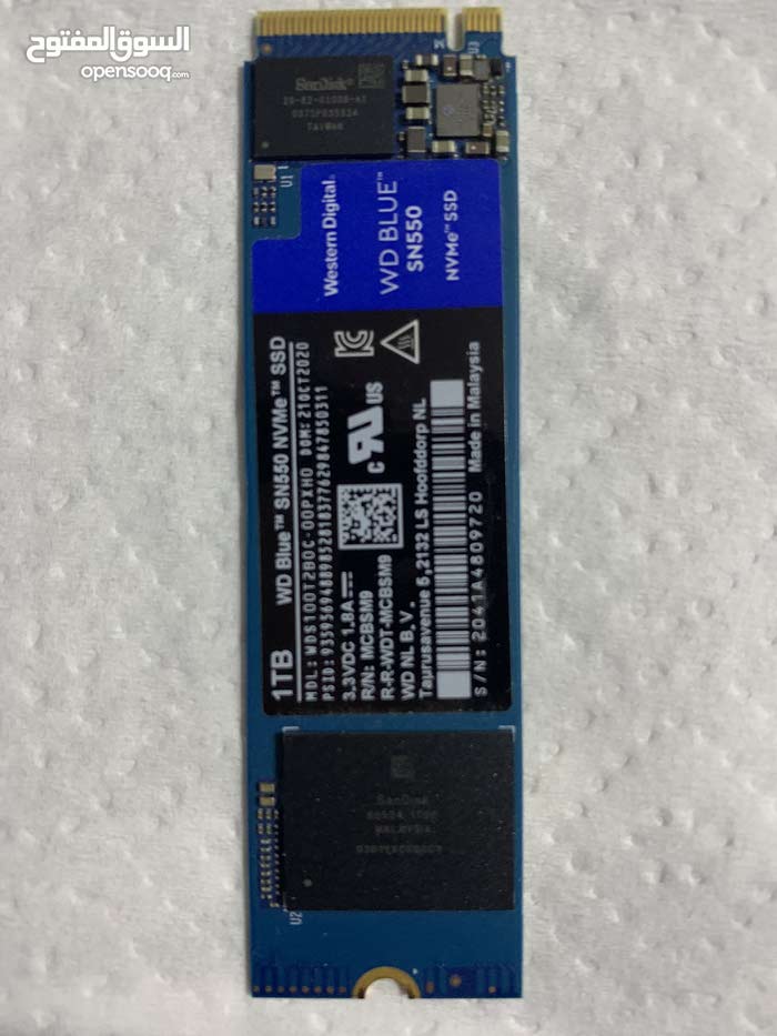 1TB WD SSD M2 : لابتوب وكمبيوتر اكسسوارات - قطع غيار وحدة تخزين داخلية :  الأحمدي المهبولة 175090681 : السوق المفتوح