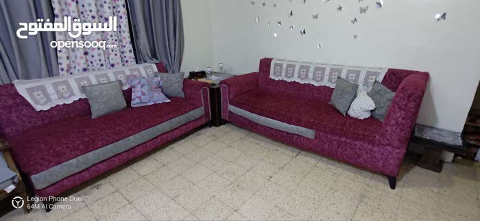 طقم كنب : Living Room Furniture Used : Zarqa Al Hawooz 187449731 : OpenSooq