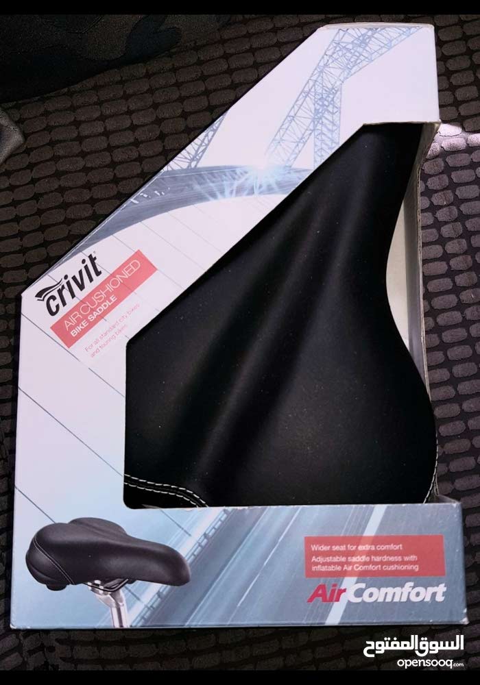 crivit air cushioned bike saddle