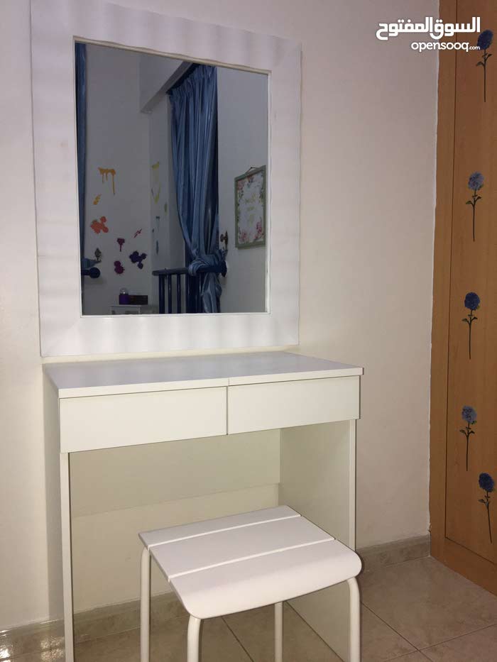 Mirror Table And Two Fancy Small Tables With One Small Dresser