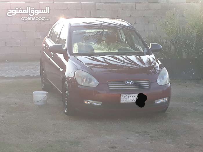 Maroon Hyundai Accent 2008 For Sale 117805409 Opensooq