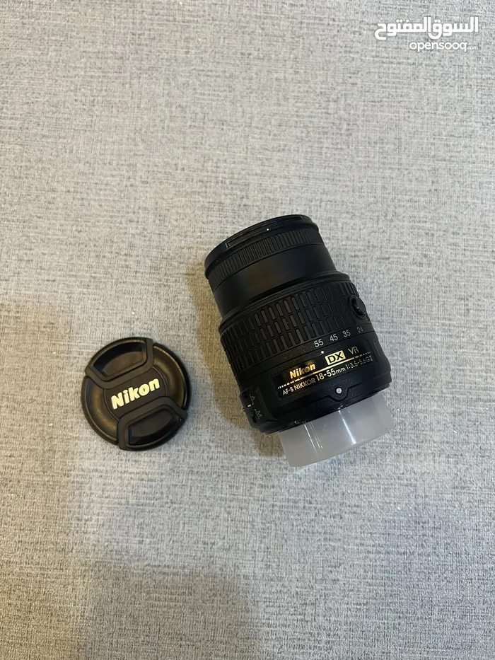 Nikon 18-55mm VR : كاميرات - تصوير عدسات نيكون : محافظة الوسطى عالي  (217081652)