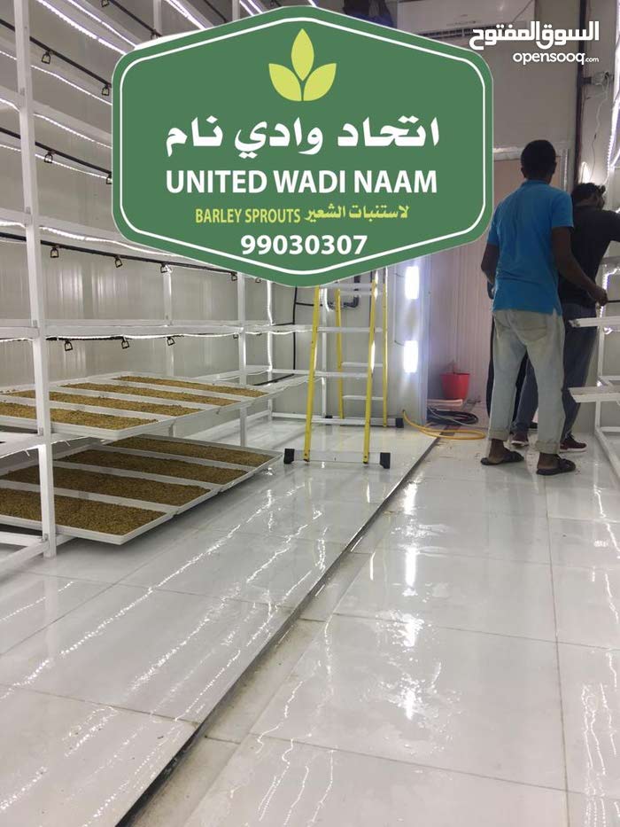 جميع ما يتعلق لغرف استنبات الشعير من صحون ورشاشات (113924251) السوق