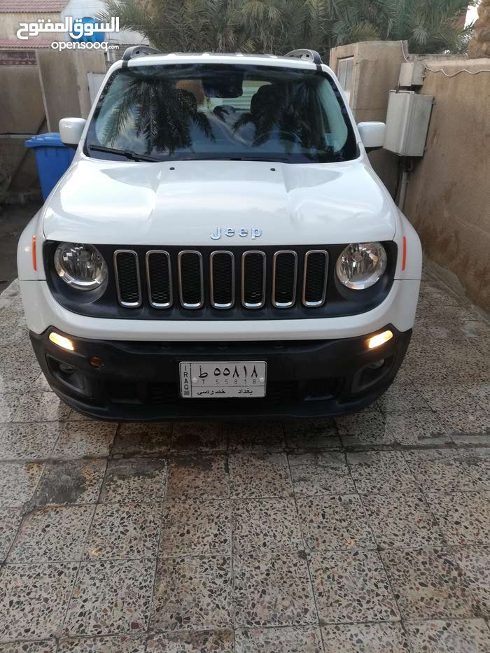 White Jeep Renegade 2016 For 100153524 Opensooq White Jeep Renegade 2016 For