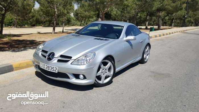 Mercedes Benz Slk 2006 For Sale Silver Color 105420600 Opensooq