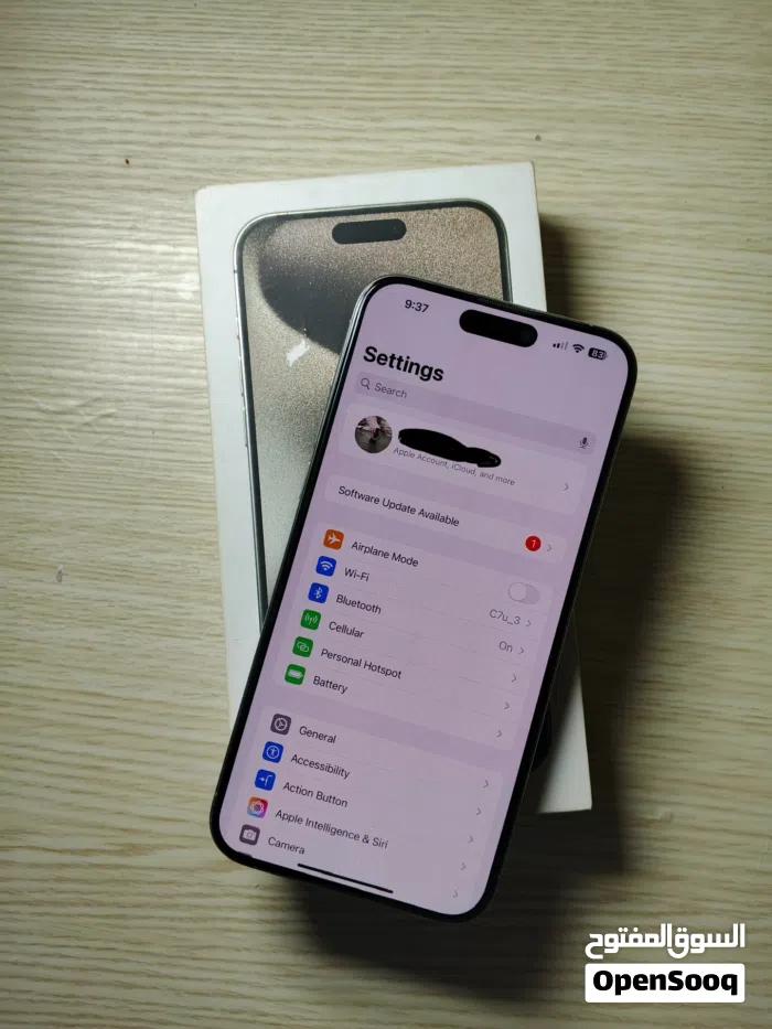 Apple ‏iPhone 15 Pro Max ‏256 GB ‏Silver