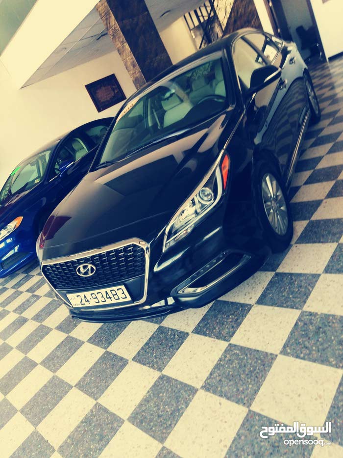 Black Hyundai Sonata 2016 For 96347975 Opensooq