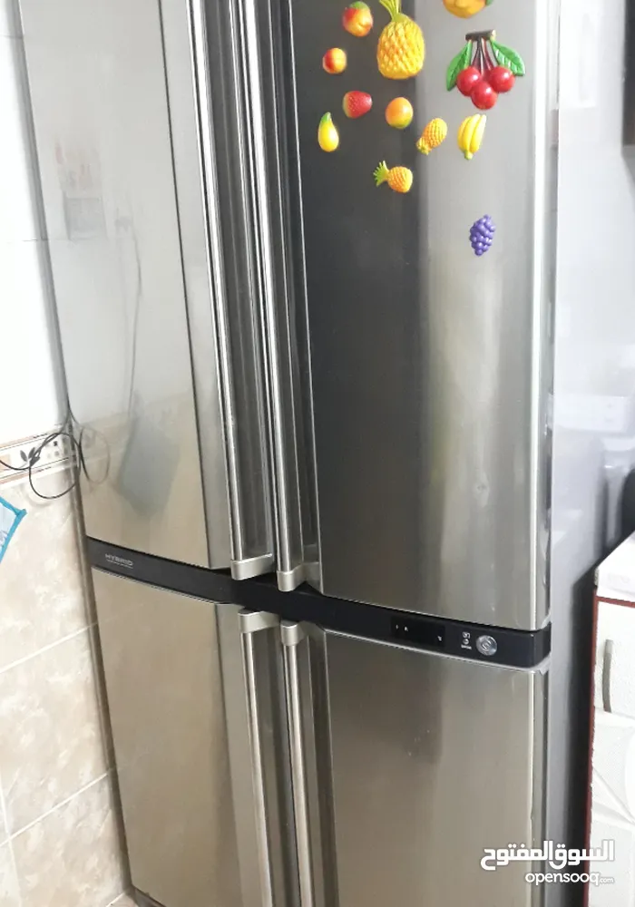 SHARP Refrigerator Hybrid Sharp 724 Liters - 4Door French Bottom Freezer by  WhatsApp in Description - (234730504) | السوق المفتوح