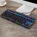 Motospeed CK101 Wired Mechanical RGB Gaming Keyboard [Black] - Blue Switches