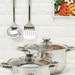 Stainless Steel Cookware Set - 6 Pcs